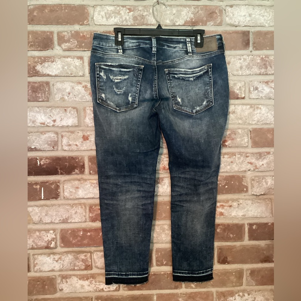 Silver Jeans Sam Straight Ankle Size 30